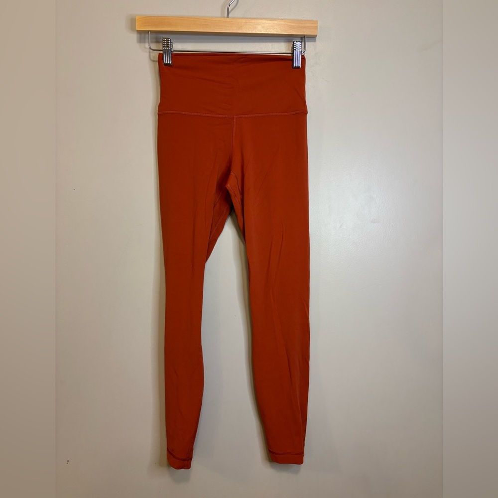 lululemon athletica Rust High-Rise Leggings